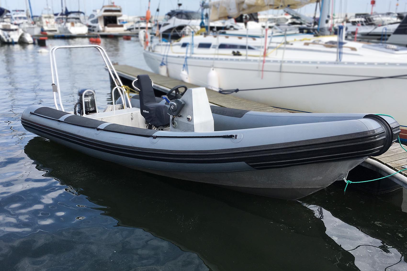 tch marine | alu rib 6.0 | mooring
