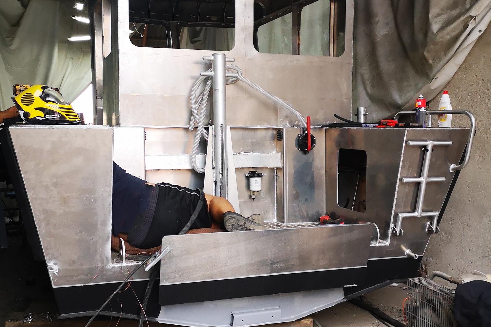 landing craft tb800 | stern | tch marine